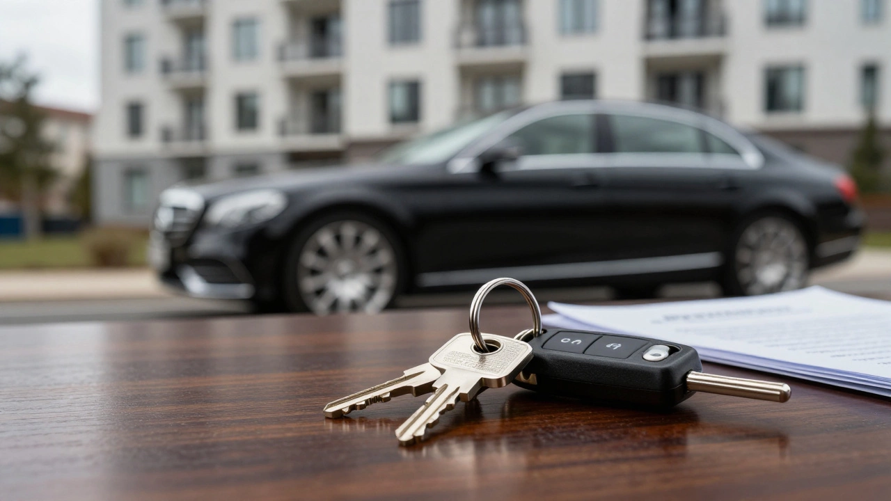 Ключи от квартиры и автомобиля как залог для получения крупного кредита